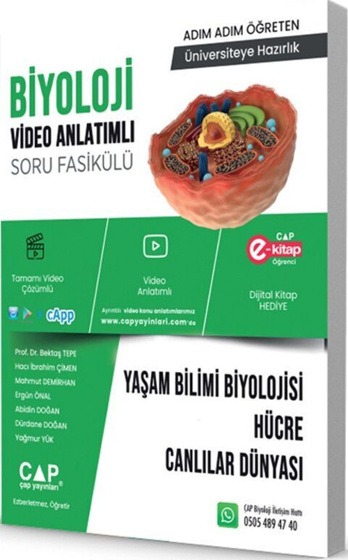 Üniv. Haz Biyoloji Ka-Sb Yaşam Bilimi - (Güncel Müfredat)2027 Müfredata Uygun
