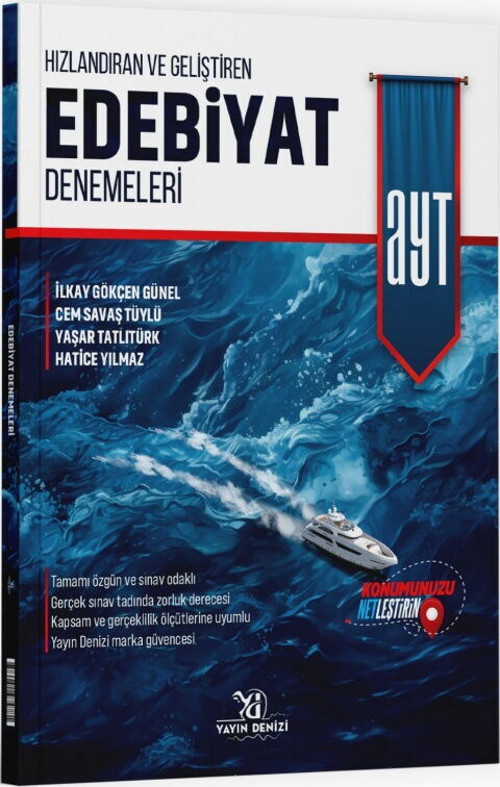 Yayın Denizi Hız.Gel.Ayt Deneme Edebiyat (Güncel Müfredat)2027 Müfredata Uygun