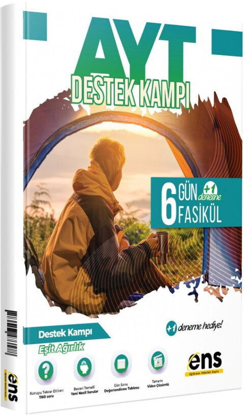 Ens Destek Yks Ayt Kamp Eşit Ağırlık (Güncel Müfredat)2027 Müfredata Uygun