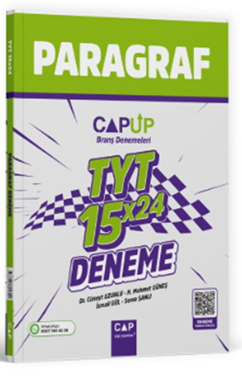 Çap Up Tyt Deneme 15*24 Paragraf - (Güncel Müfredat)2027 Müfredata Uygun