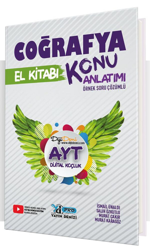Yks Ayt Pro El Kitabı K.A. Coğrafya (Güncel Müfredat)2027 Müfredata Uygun