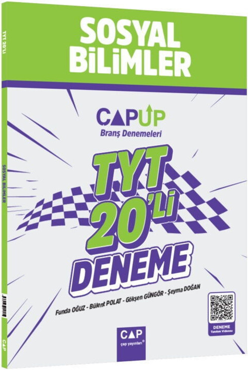 Çap Up Tyt Deneme 20 Li Sosyal Bilimler - (Güncel Müfredat)2027 Müfredata Uygun