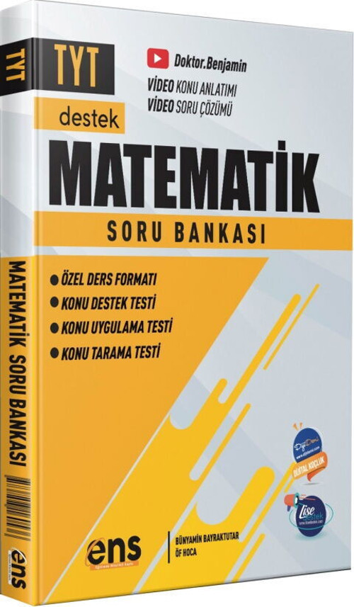 Ens Destek Tyt Soru Bankası Matematik - (Güncel Müfredat)2027 Müfredata Uygun