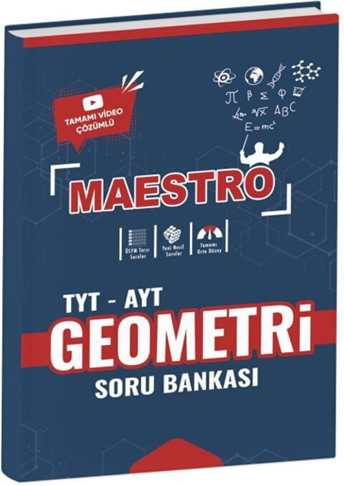 Maestro Yks Tyt Ayt Soru Bankası Geometri(Güncel Müfredat)2027 Müfredata Uygun