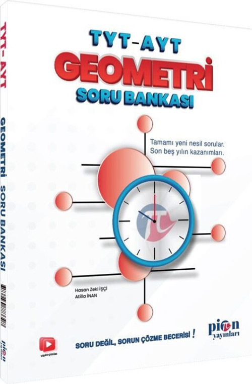 Pion Tyt Ayt Soru Bankası Geometri (Güncel Müfredat)2027 Müfredata Uygun