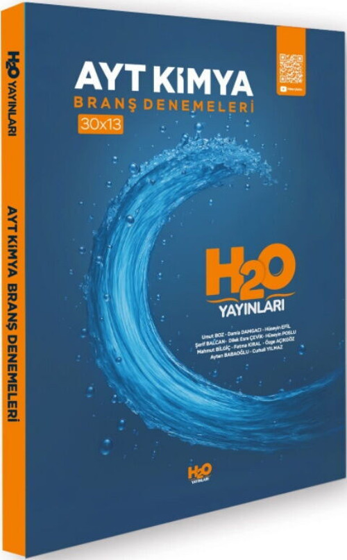 H2O Yks Ayt Deneme (30X13) Kimya - (Güncel Müfredat)2027 Müfredata Uygun