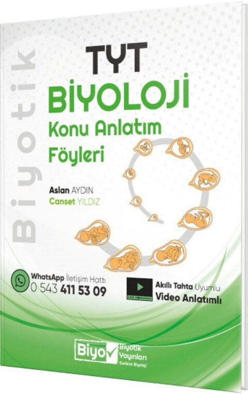 Biyotik Tyt Konu Anlatım Biyoloji(Güncel Müfredat)2027 Müfredata Uygun