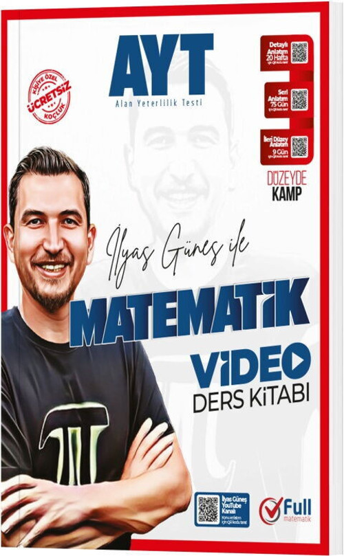 Full Yks Ayt Video Ders Kitabı Matematik - (Güncel Müfredat)2027 Müfredata Uygun