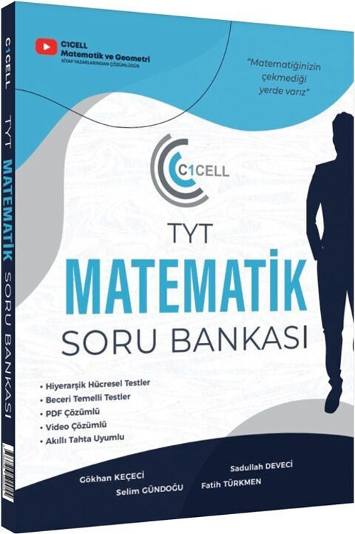 C1Cell Tyt Soru Bankası Matematik (Güncel Müfredat)2027 Müfredata Uygun