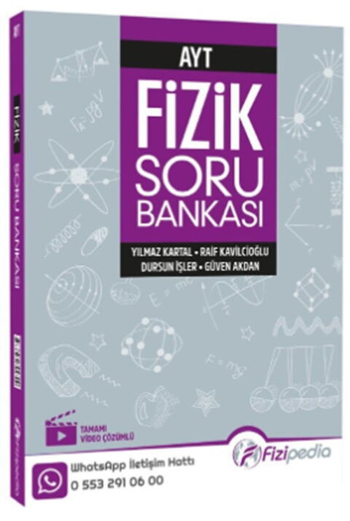 Fizipedia Yks Ayt Soru Bankası Fizik - (Güncel Müfredat)2027 Müfredata Uygun