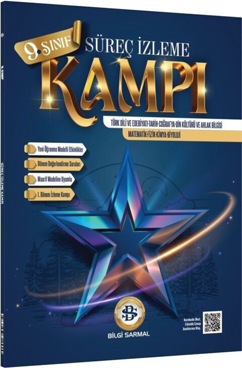 Sarmal 09.Sınıf Süreç İzleme Kampı(Güncel Müfredat)2027 Müfredata Uygun