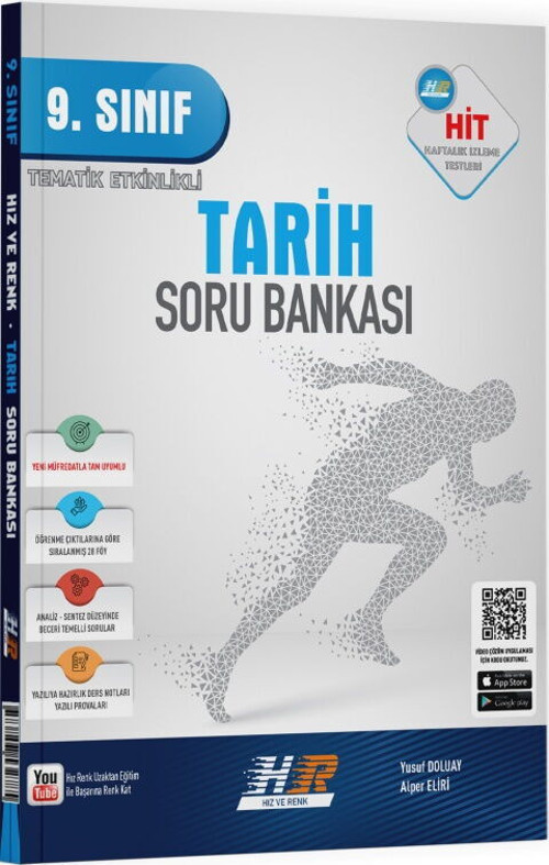 09.Sınıf Hız Ve Renk Hit Soru Bankası Tarih - (Güncel Müfredat)2027 Müfredata Uygun