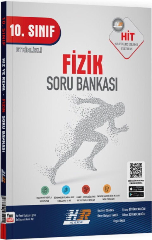 10.Sınıf Hız Ve Renk Hit Soru Bankası Fizik - (Güncel Müfredat)2027 Müfredata Uygun