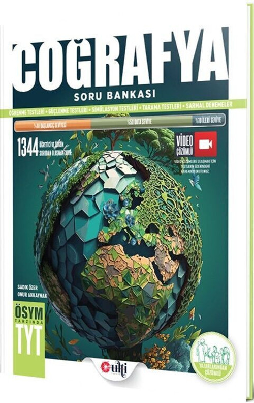 Ulti Tyt Soru Bankası Coğrafya (Güncel Müfredat)2027 Müfredata Uygun