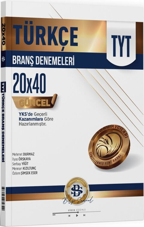 Sarmal Tyt Deneme 20 Li Türkçe (Güncel Müfredat)2027 Müfredata Uygun