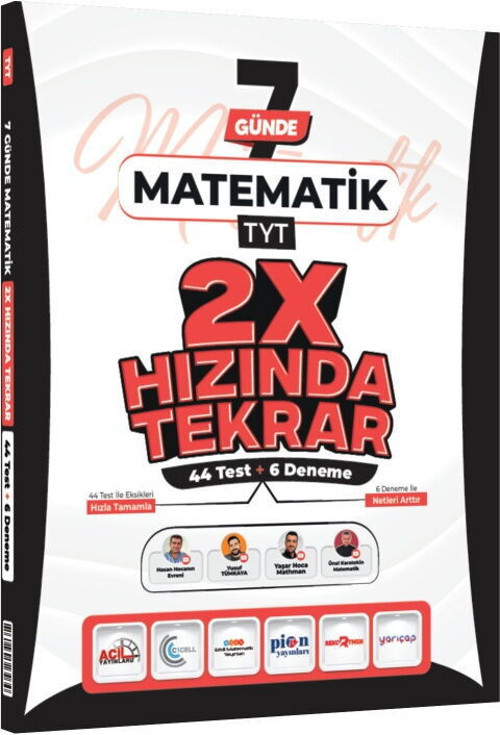 Karma Tyt 2X Hızında Tekrar Matematik (Güncel Müfredat)2027 Müfredata Uygun