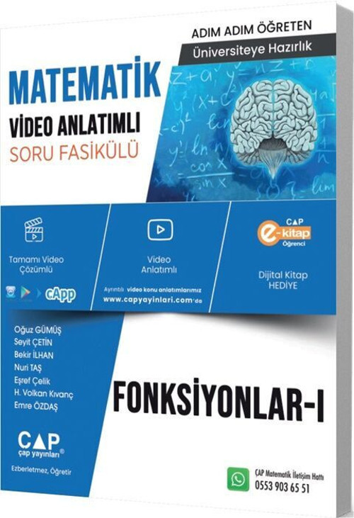 Üniv. Haz Matematik Ka-Sb Fonksiyonlar I - (Güncel Müfredat)2027 Müfredata Uygun