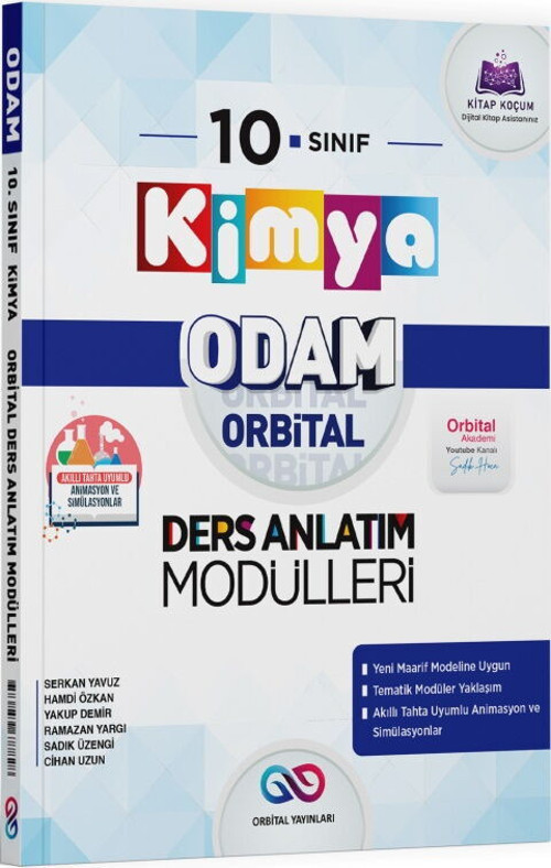 Orbital 10.Sınıf Odam Ders An.Mod. Kimya (Güncel Müfredat)2027 Müfredata Uygun