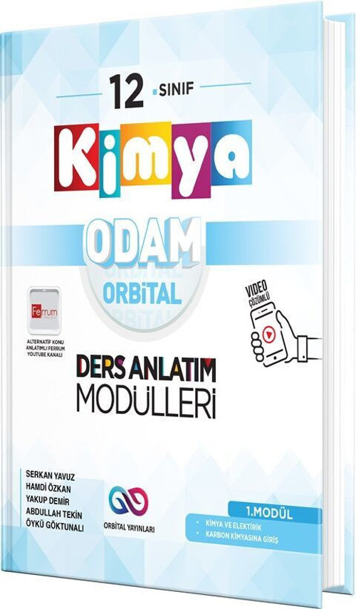 Orbital 12.Sınıf Odam Ders Anl. Kimya 1 -(Güncel Müfredat)2027 Müfredata Uygun