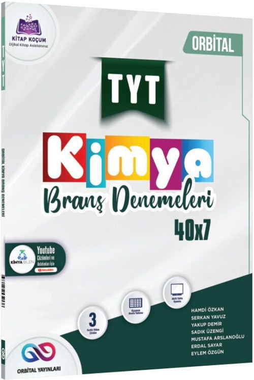 Orbital Tyt Deneme Kimya 40*7 (Güncel Müfredat)2027 Müfredata Uygun