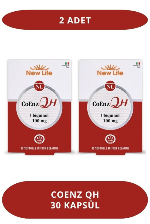 CoenzQH 30 Softjel (2 Adet)