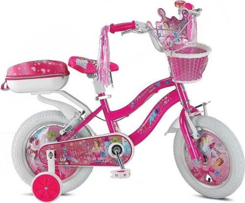 1408 PRINCESS-SEPET-V-KIZ ÇOCUK BİSİKLETİ 14 JANT PEMBE