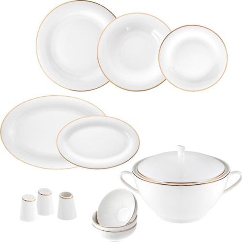 Bright Gold 12 Kişilik 60 Parça Yemek Takımı