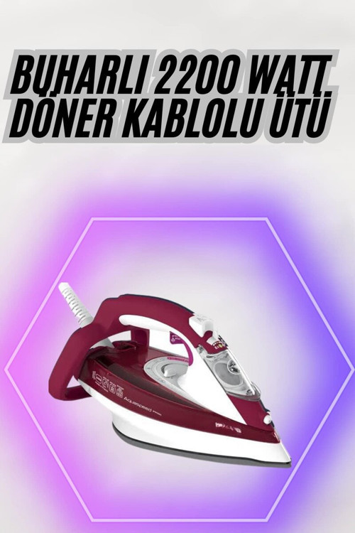 2200W Seramik Kaplama Es Tasarımı 360 Derece Dönebilir Kablosu - MZUIRG9965-1426