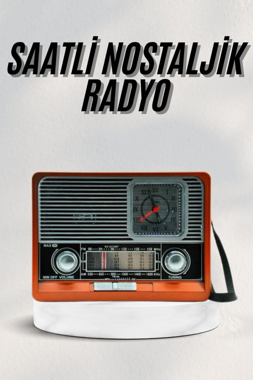 Vintage Nostaljik Radyo AUX USB SD Kart Girişli Şarjlı Bluetooth Bağlantılı - MZUIRG3371-7721