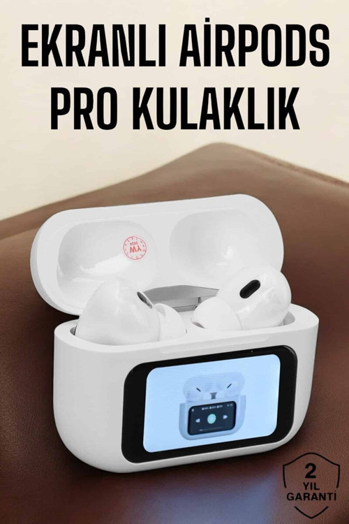 Kablosuz Yeni Nesil Bluetooth Bağlantılı Dokunmatik Ekranlı Kulak İçi Pro - MZUIRG8185-4912