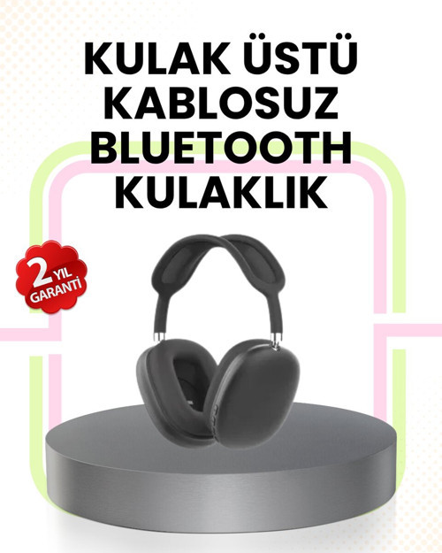 Gürültü Azaltmalı Bluetooth Kulaklık | 5 Saat Kesintisiz Müzik - MZUIRG8052-3472