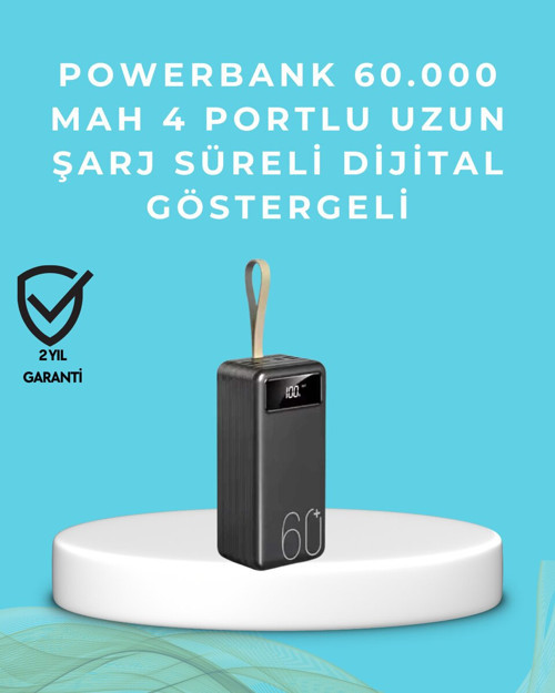 Seyahat ve Kamp İçin Portatif Güç Kaynağı Powerbank - MZUIRG3262-6180