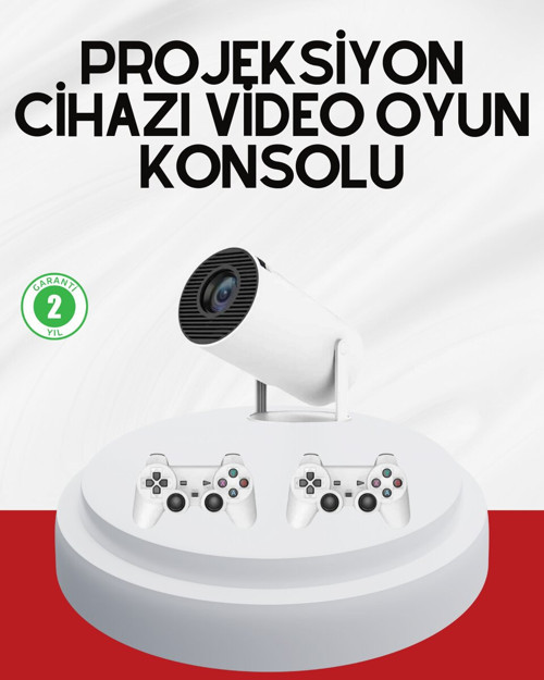3D Oyun Destekli Kablosuz Ev Sinema Projeksiyon Cihazı - MZUIRG4300-7008