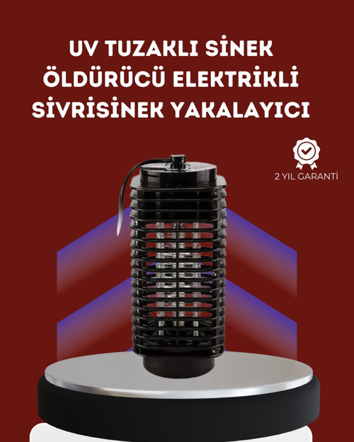 Uzun Ömürlü Elektrikli Sivrisinek Katili – Sessiz Çalışma Güçlü Performan - MZUIRG1294-5