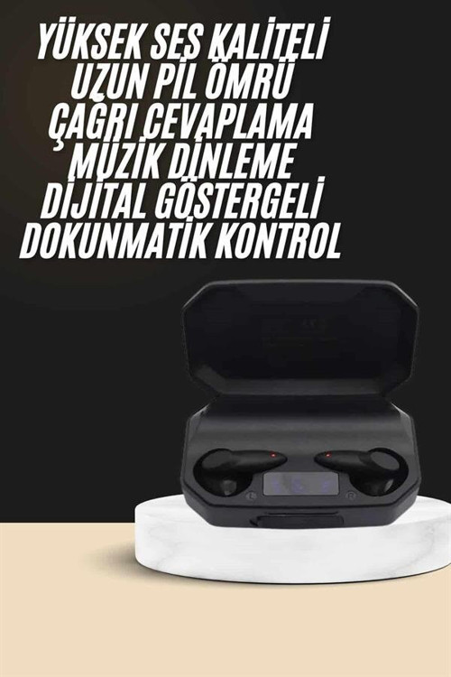 Kulak İçi Bluetooth Kulaklık Rgb Işıklı Çift Mikrofonlu iOS/Android Uyumlu BT - MZUIRG3942-4