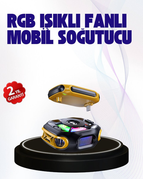 2000mAh Bataryalı Kablosuz Taşınabilir Cihaz Soğutucu - MZUIRG9250-1316
