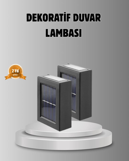 Güneş Enerjili 6 LED Solar Lamba – Fotoselli Su Geçirmez ve Çevre Dostu Bahçe - MZUIRG7759-5