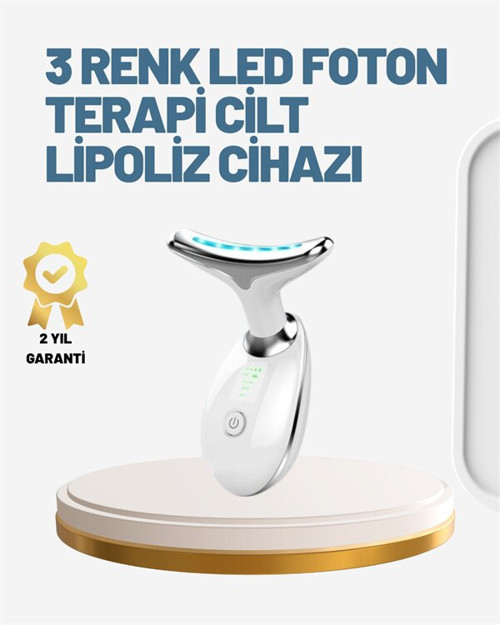 Cilt Yenileyici Şarjlı Güzellik Aleti – Pozitif/Negatif İyon Titreşimli Masaj - MZUIRG4346-4