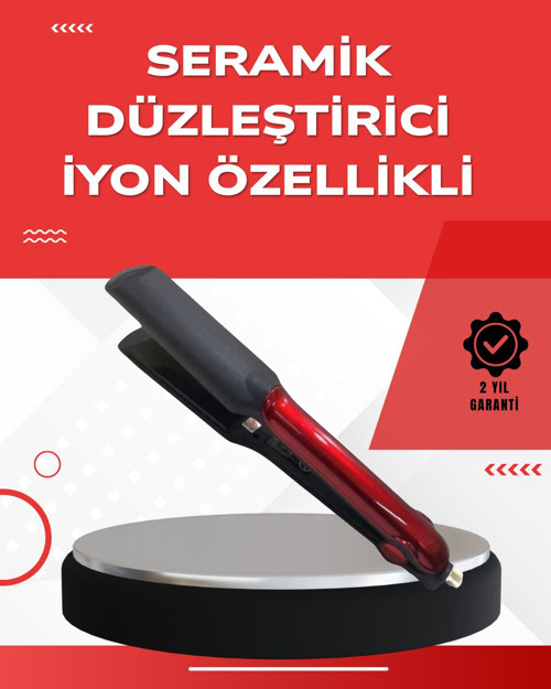 160°–220° Isı Ayarlı Saç Düzleştirici – Seyahat Tipi Hafif Model - MZUIRG5039-1612