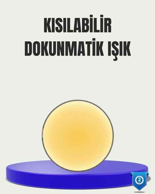 LED Hareket Sensörlü Gece Lambası Kablosuz Duvar Tipi - MZUIRG4604-1234