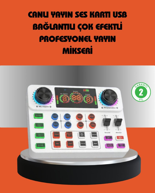Bluetooth Bağlantılı Karaoke ve Yayın Ses Kontrol Ünitesi - MZUIRG4578-1770