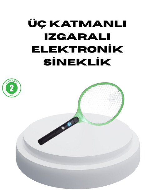Pil ile Çalışan Elektronik Sinek Öldürücü – Çocuk ve Evcil Hayvan Dostu Ta - MZUIRG2434-4