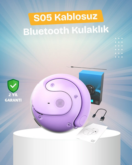 S05 Kablosuz Kulaklık – Küçük Kulak Yapılarına Uygun Kayma Yapmayan Tasarım - MZUIRG6584-2