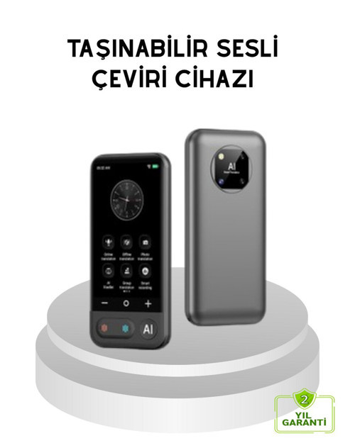 Taşınabilir Akıllı Tercüme Cihazı – Gerçek Zamanlı Ses ve Metin Çevirisi - MZUIRG5694-59