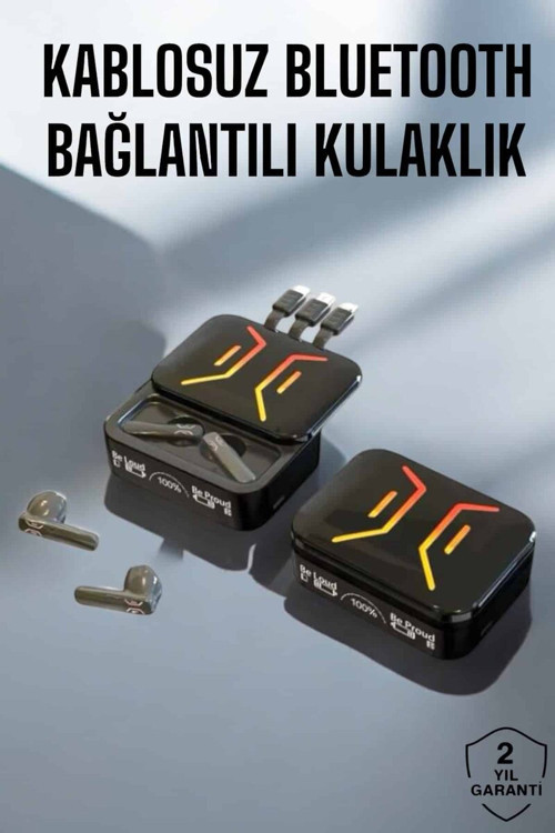 Bluetooth Kulaklık Gürültü Önleyici Yüksek Ses Kaliteli Kablosuz - MZUIRG1965-4667