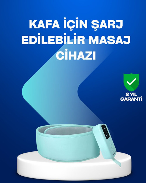 Sıkıştırmalı Baş Masaj Aleti Ev Tipi Konforlu Masaj Deneyimi - MZUIRG5774-4372