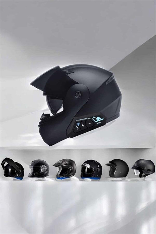 Kask Kulaklığı Motosiklet Intercom Interkom Dinleme Konuşma Özellikli Su Geçir - MZUIRG2445-5