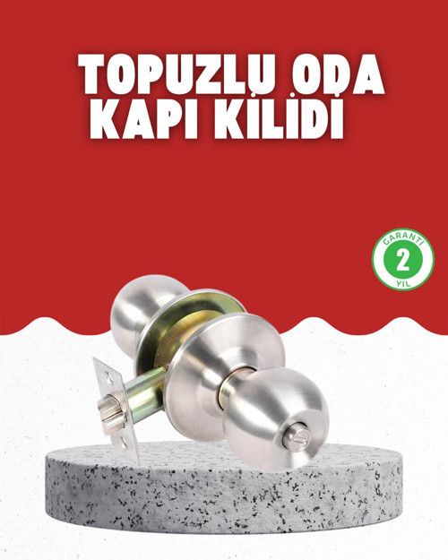 Es Güvenli Topuzlu Kapı Kilidi - MZUIRG9493-8725