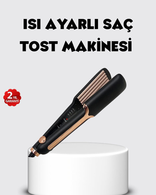 Tost Model Saç Şekillendirici DEMPOWER DP-134 360° Döner Kablolu - MZUIRG2031-7680