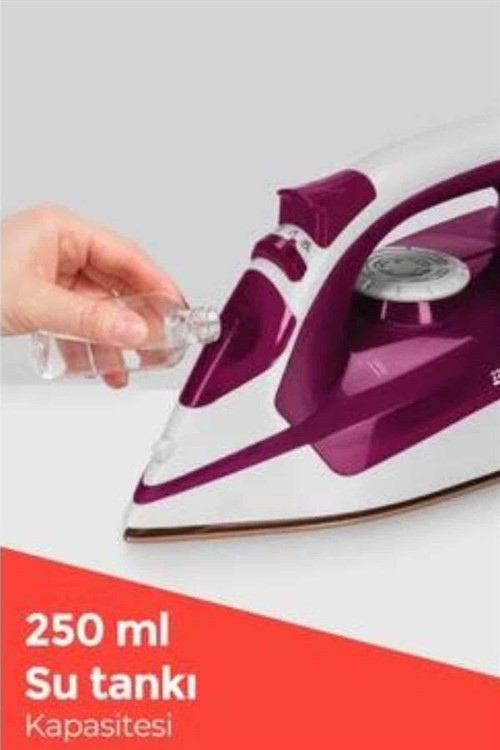 2200W Seramik Kaplama Es Tasarımı 360 Derece Dönebilir Kablosu - MZUIRG8948-8702